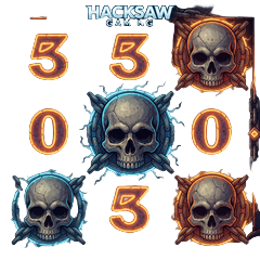 Dunkles Hacksaw-Style Slot-Thumbnail - High-Volatility Slots bei 30bet